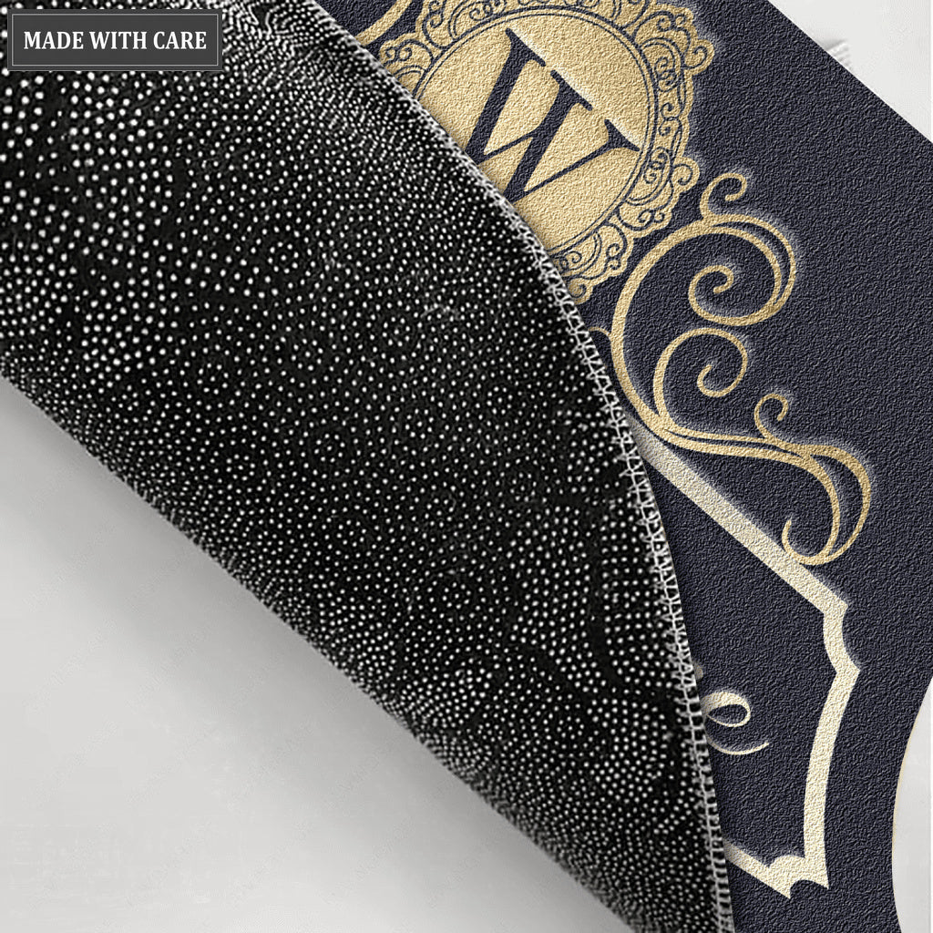 Come as you are Monogram customized doormat