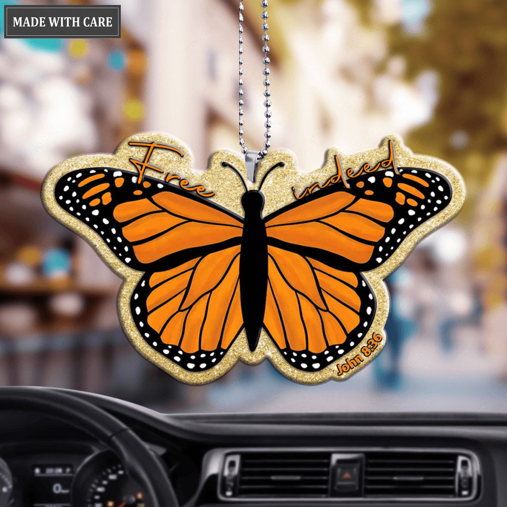Free Indeed Monarch Butterfly Ornament