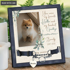 My Favorite Hello And My Hardest Goodbye - Personalized Custom Pet Memorial Sign