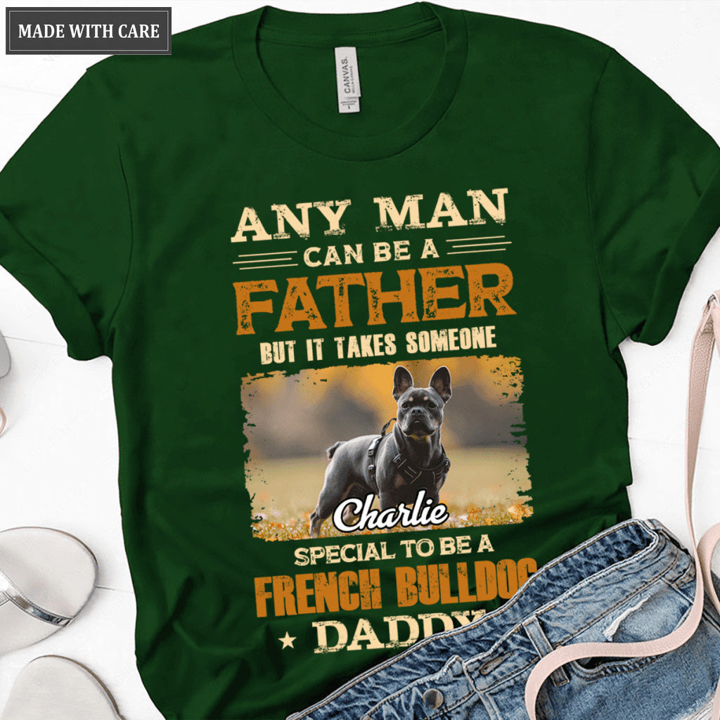 French Bulldog Dog Daddy Dad Limited Personalized Shirt
