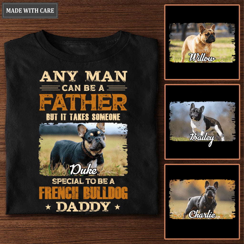 French Bulldog Dog Daddy Dad Limited Personalized Shirt