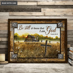 Vintage View Be Still Wall Art