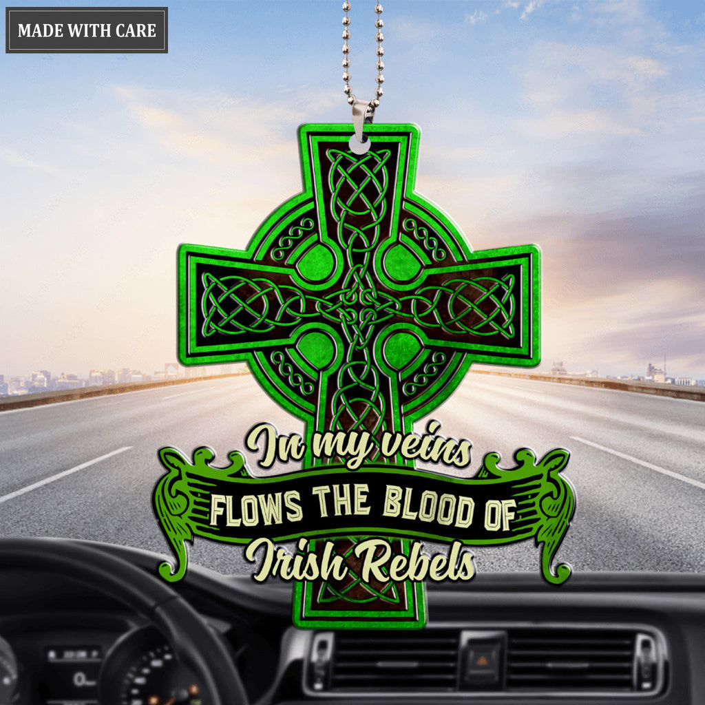 Celtic Cross Of Irish Rebels Ornament