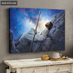 Jesus Stargazing Wall Art