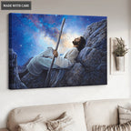 Jesus Stargazing Wall Art