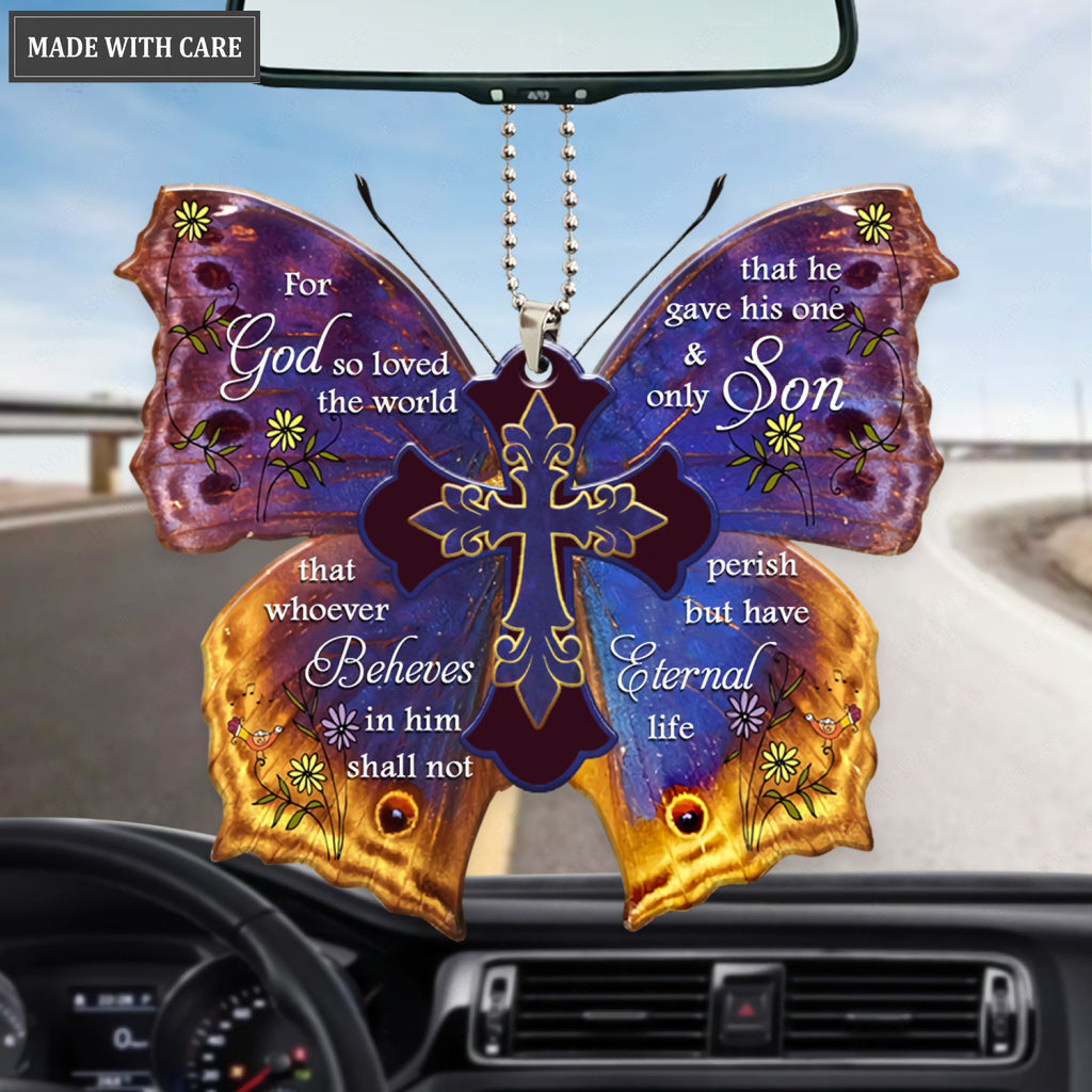 God so loved the world Ornament