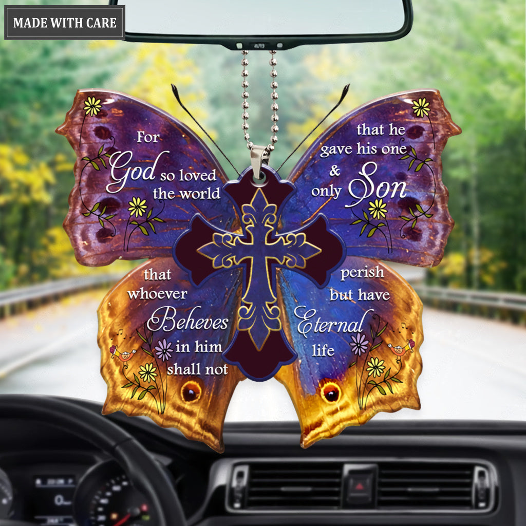 God so loved the world Ornament