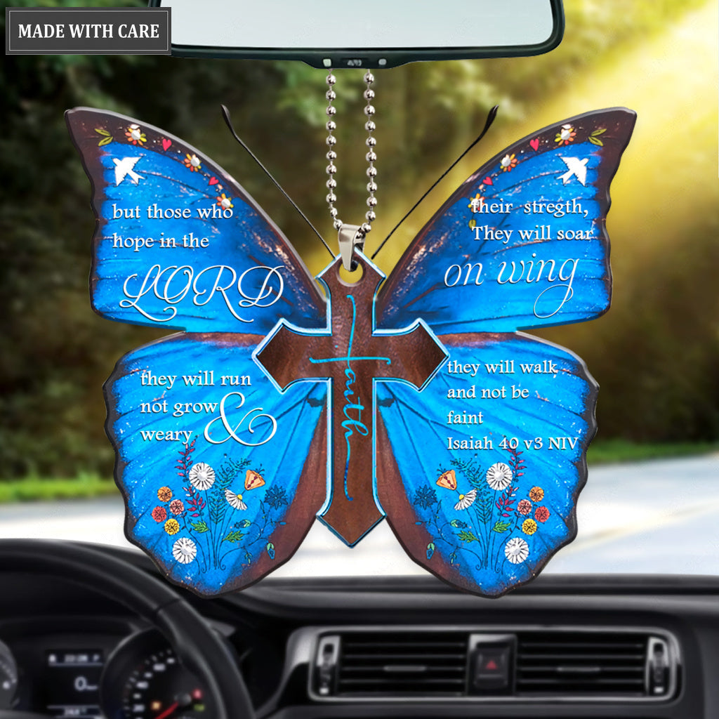 Hope in the Lord Faith Ornament