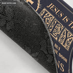 Personalized Doormat Jesus Is The Key To Heaven But Faith Unlocks The Door
