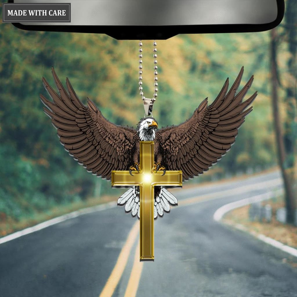 Eagle Cross Ornament