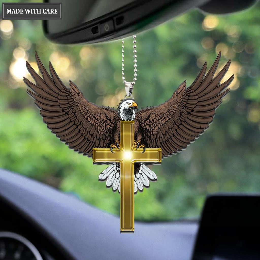 Eagle Cross Ornament