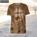 Flower Jesus Hand Faith Over Fear Hoodie