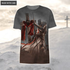 Jesus Cross Armor Knight Be Still And Know That I Am God Hoodie