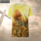 Jesus Sunflower Trust In God Hoodie