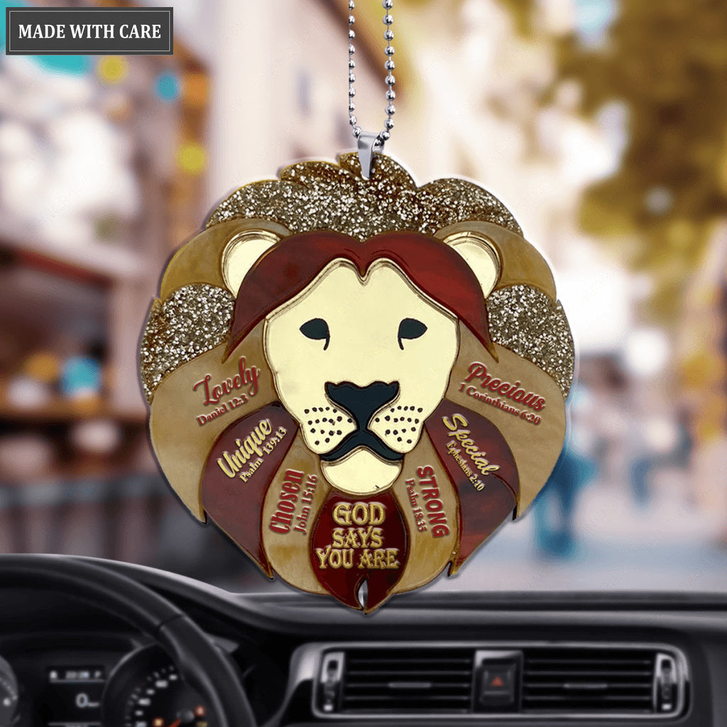 Lion God Says You Are Ornament