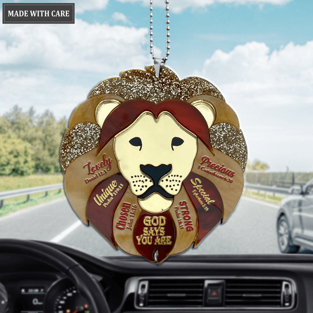 Lion God Says You Are Ornament