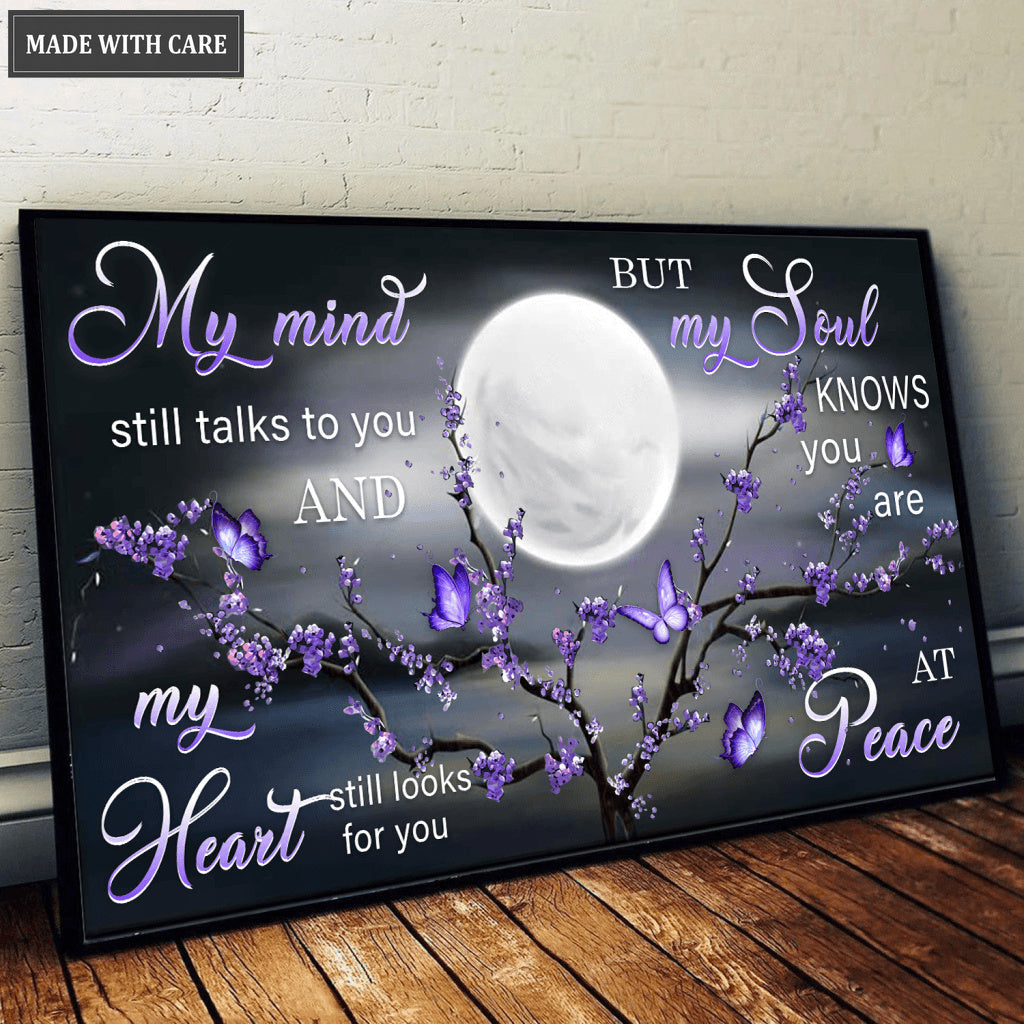 Love Miss My mInd Butterflies Wall Art