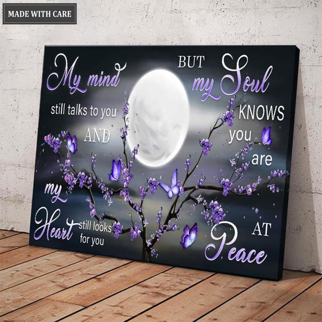 Love Miss My mInd Butterflies Wall Art