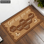 Beehive God Says You Are Brown Doormat
