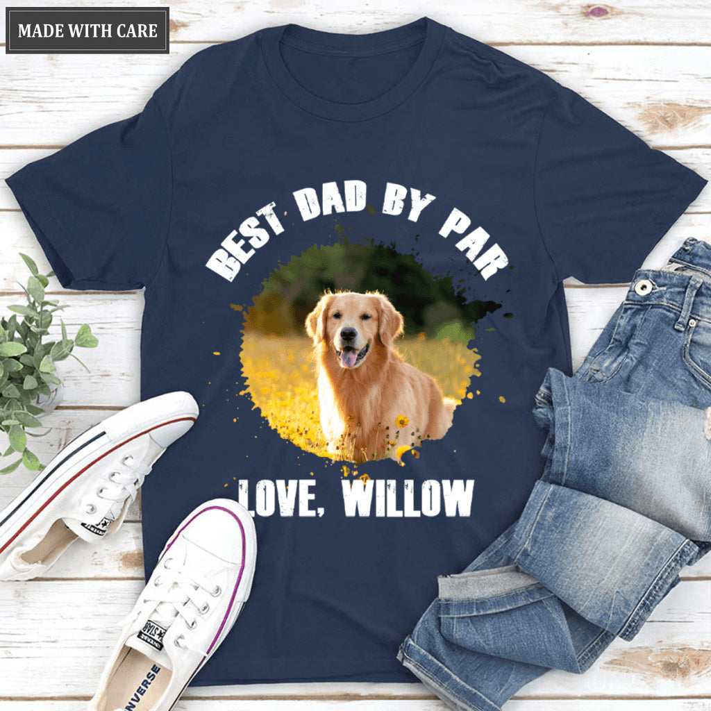 Custom Dog Photo Best Dad By Par