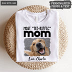 Most Tee-riffic Dad/ Mom Custom Pet Photo Tshirt