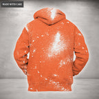 In Every Season I Will Praise Him Bleached Hoodie