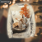 Elegant Jesus Dove Trust In God Hoodie