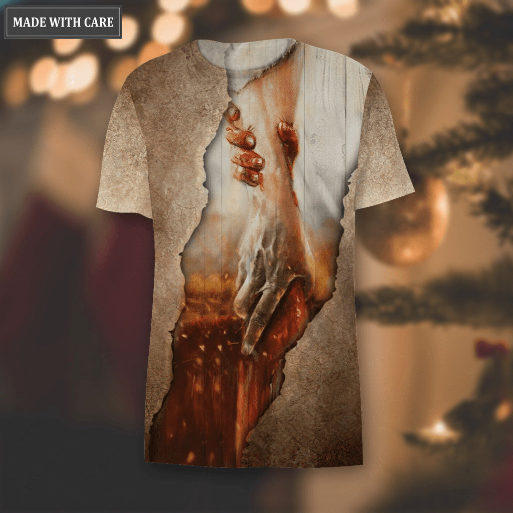 Jesus Hand Trust In God Hoodie