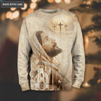 Jesus Light Of Cross Just Have Faith Hoodie