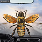 Bee God Says You Are Ornament