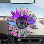 Violet Hologram God Says You Are Ornament