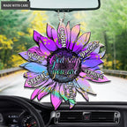 Violet Hologram God Says You Are Ornament