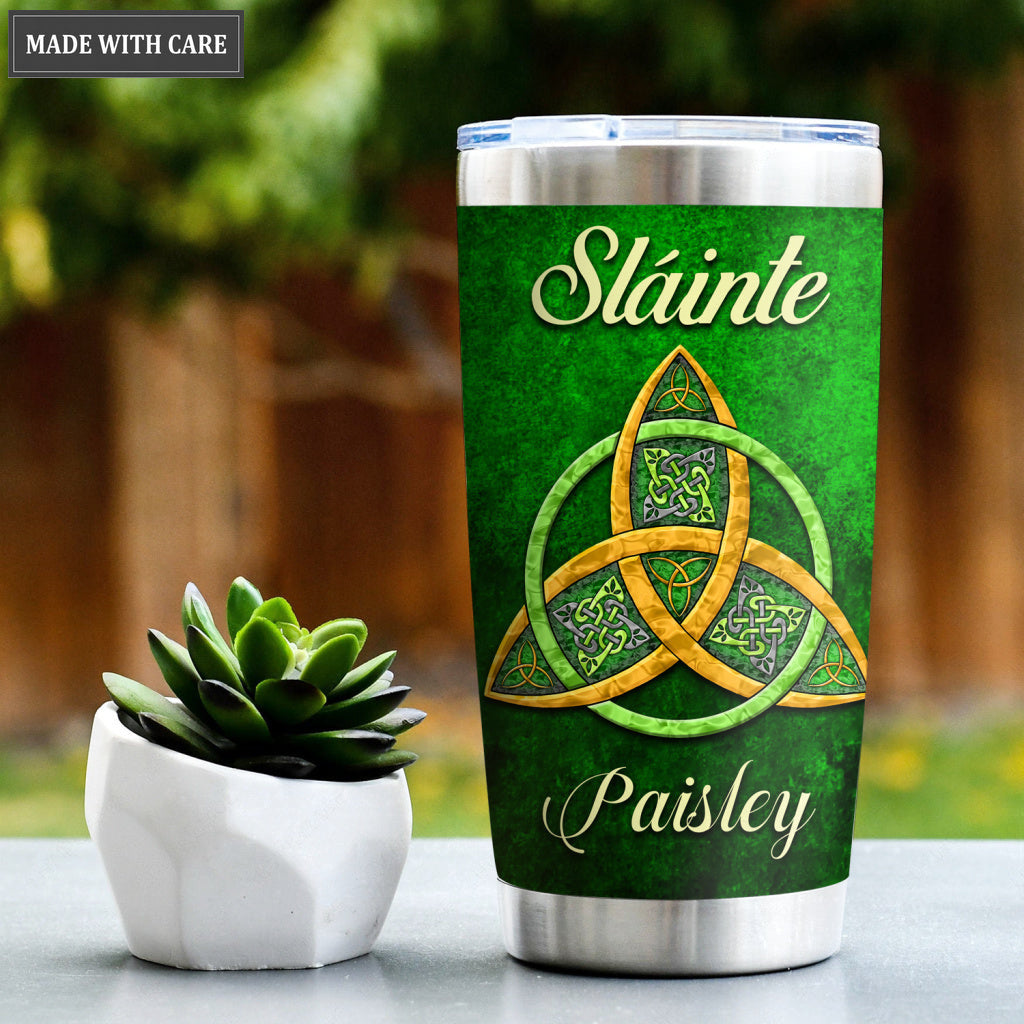 Rebels Irish Symbol Personalized Tumbler