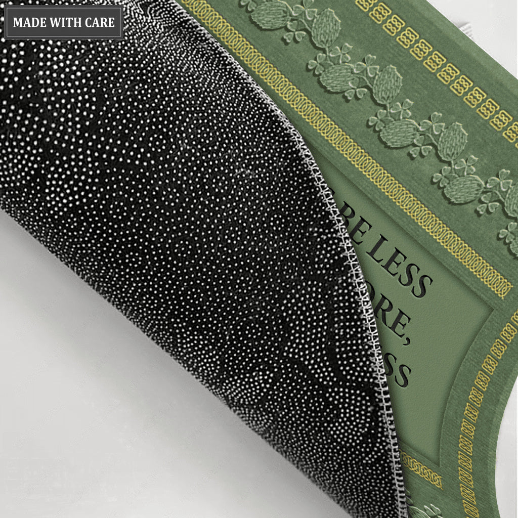 Personalized Irish Blessing Doormat