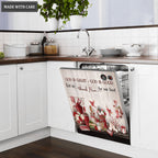 Thank Him For Our Food Magnetic Dishwasher Cover
