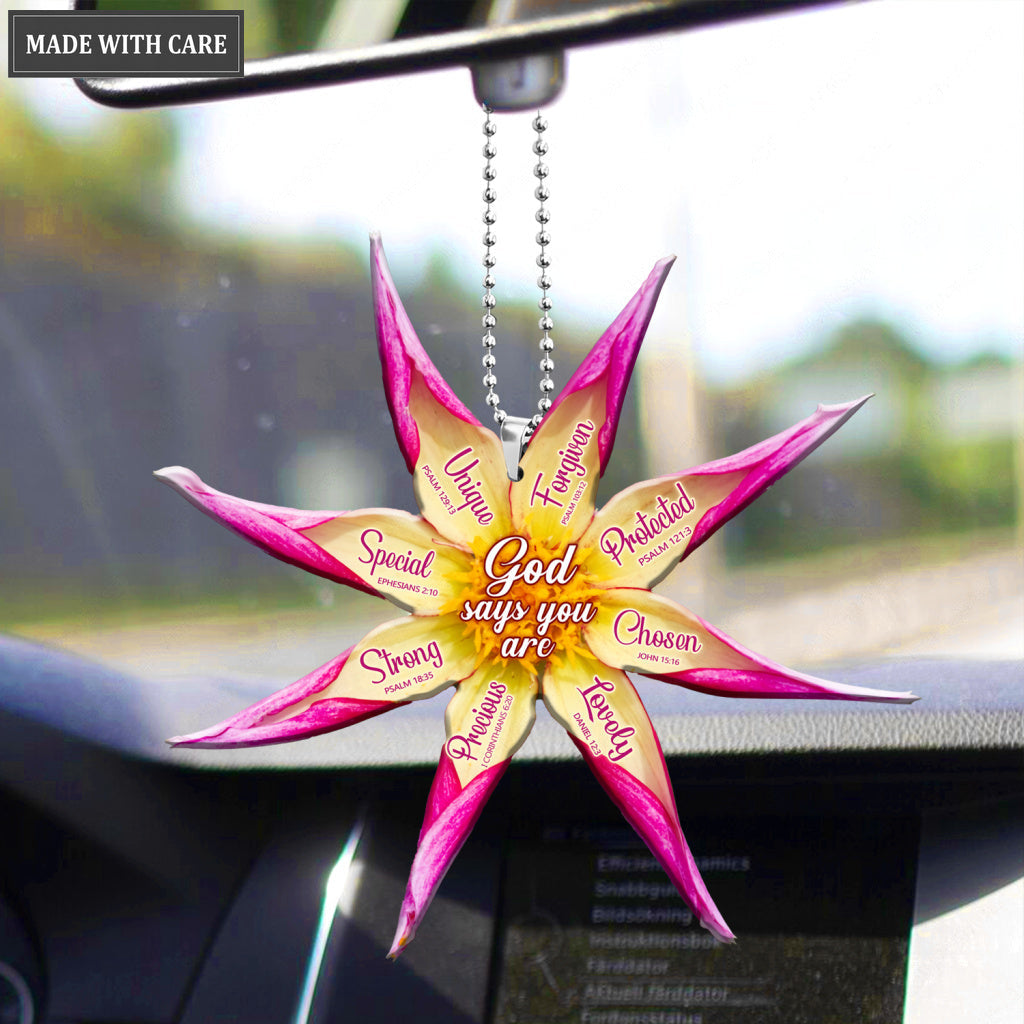 Juul’s Allstar Dahlia God Says You Are Ornament