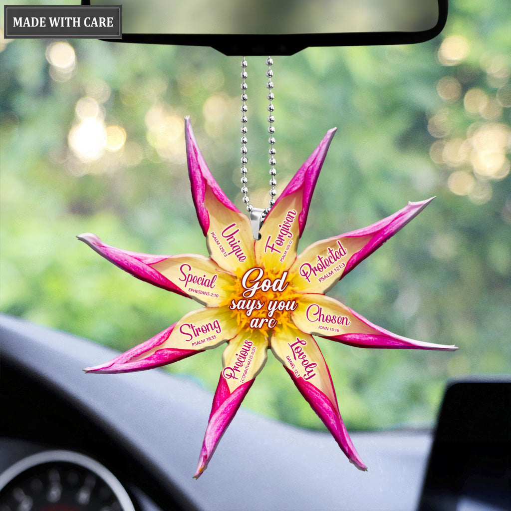 Juul’s Allstar Dahlia God Says You Are Ornament