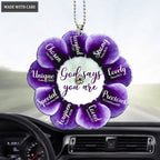 Little Purple Primrose Flower God Says You Are Ornament