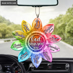 Rainbow Passion Flower God Says You Are Ornament