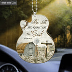 Vintage Field Amazing Grace Guitar Ornament