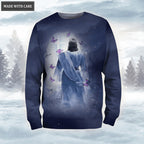 Butterfly Jesus Come To Light From Cross Hoodie