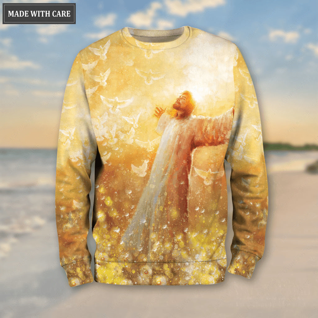 Dandelion Dove Light Of Christ Hoodie