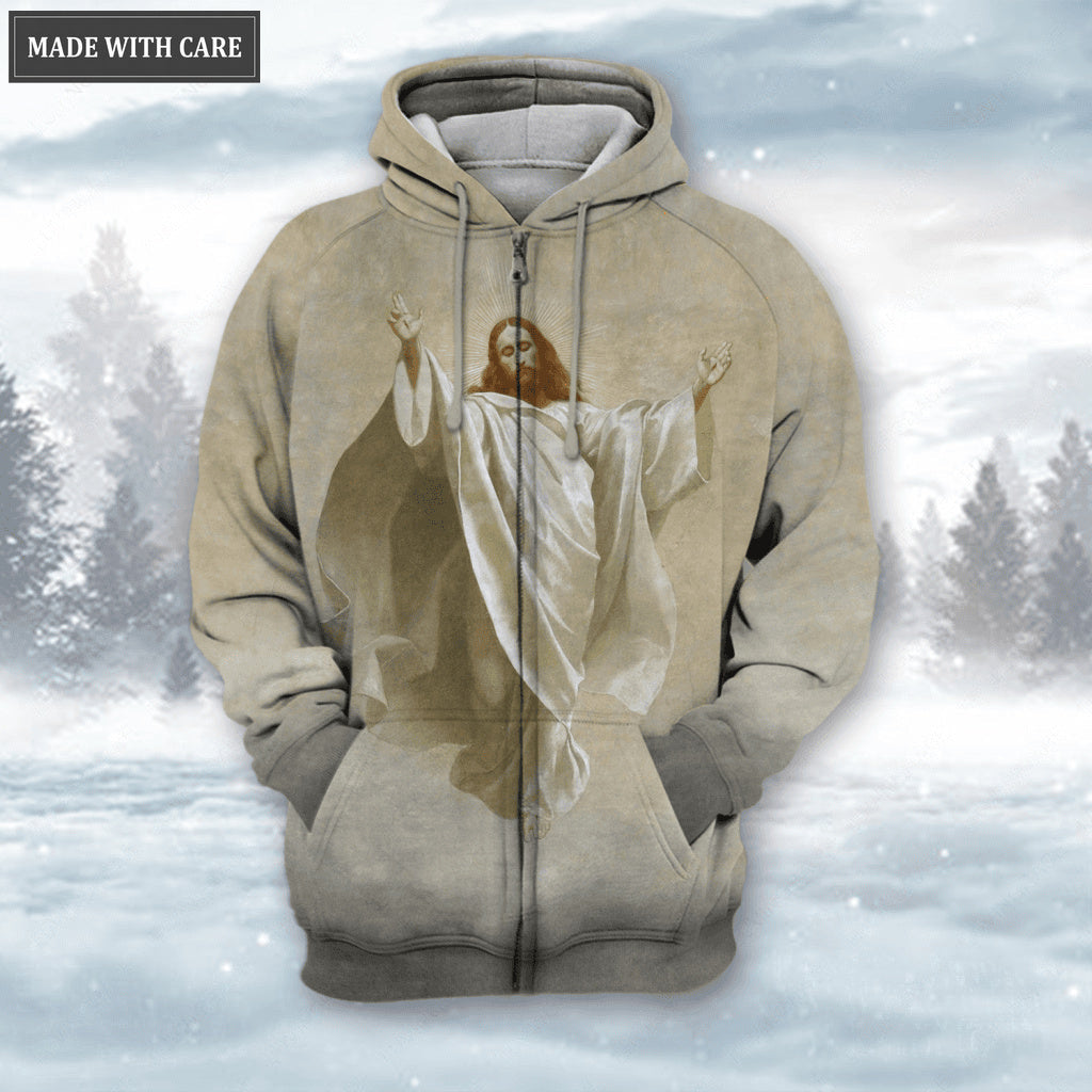 Vintage Christ All My Hope Is In Jesus Hoodie