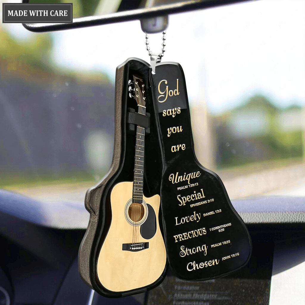 Guitar Bag God Says You Are Ornament