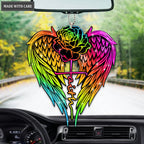 Angel Wings Rainbow Faith Ornament