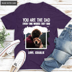 The Dad Every Dog Wishes They Had Personalized Tshirt