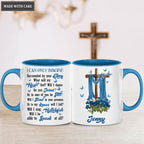 Surrounded By The Glory - Personalized Custom Accent Mug