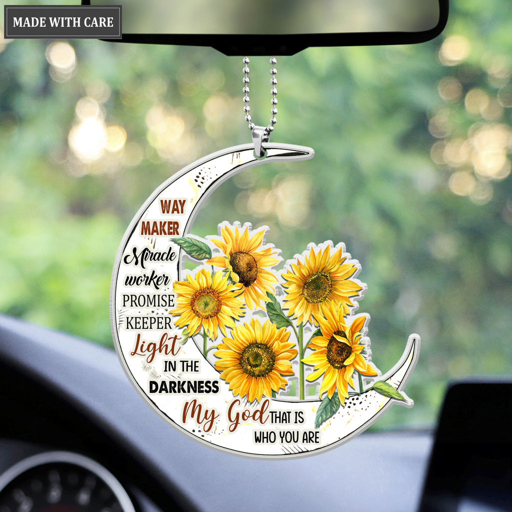 Sunflower Moon Way Maker Ornament