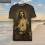 Jesus Show His Sacred Heart Let Your Faith Be Bigger Than Your Fear Hoodie
