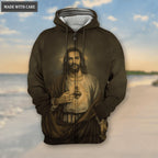 Jesus Show His Sacred Heart Let Your Faith Be Bigger Than Your Fear Hoodie